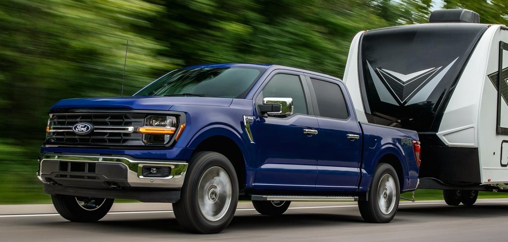 2026 Ford F-150 pulling a camper - Russell Barnett Ford of Winchester