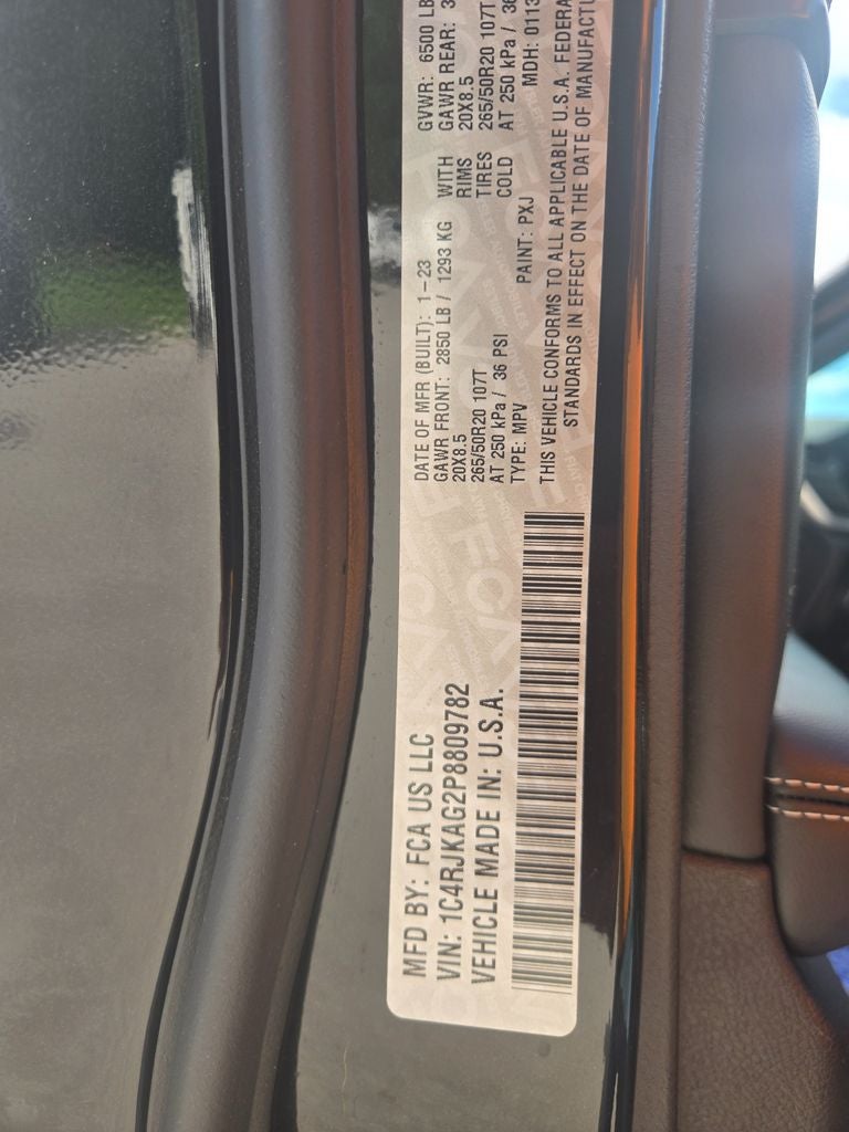 2023 Jeep Grand Cherokee L Altitude