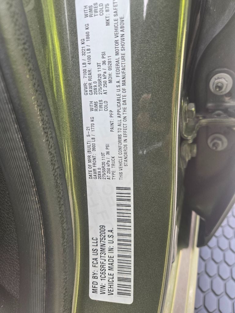2021 RAM 1500 Laramie
