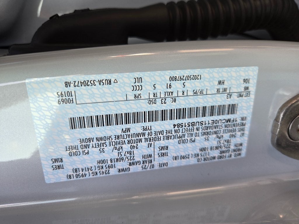 2025 Ford Escape Plug-In Hybrid Plug-in Hybrid