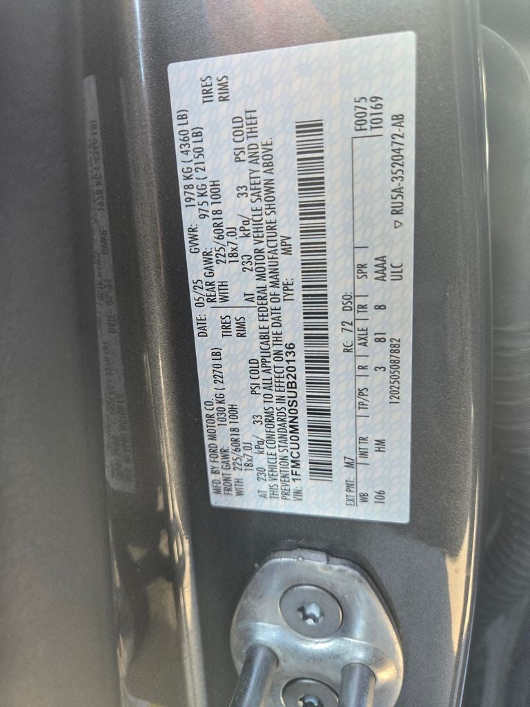 2025 Ford Escape ST-Line