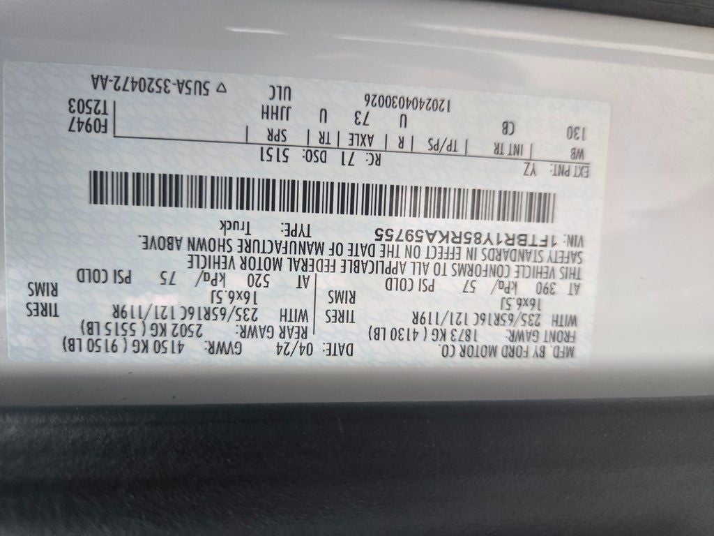 2024 Ford Transit-250 Base