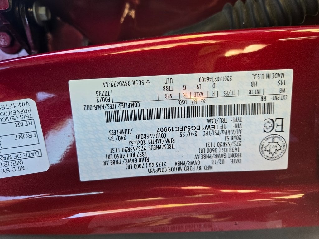 2018 Ford F-150 Lariat