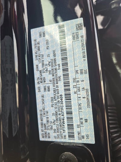 2026 Ford F-150 Tremor®