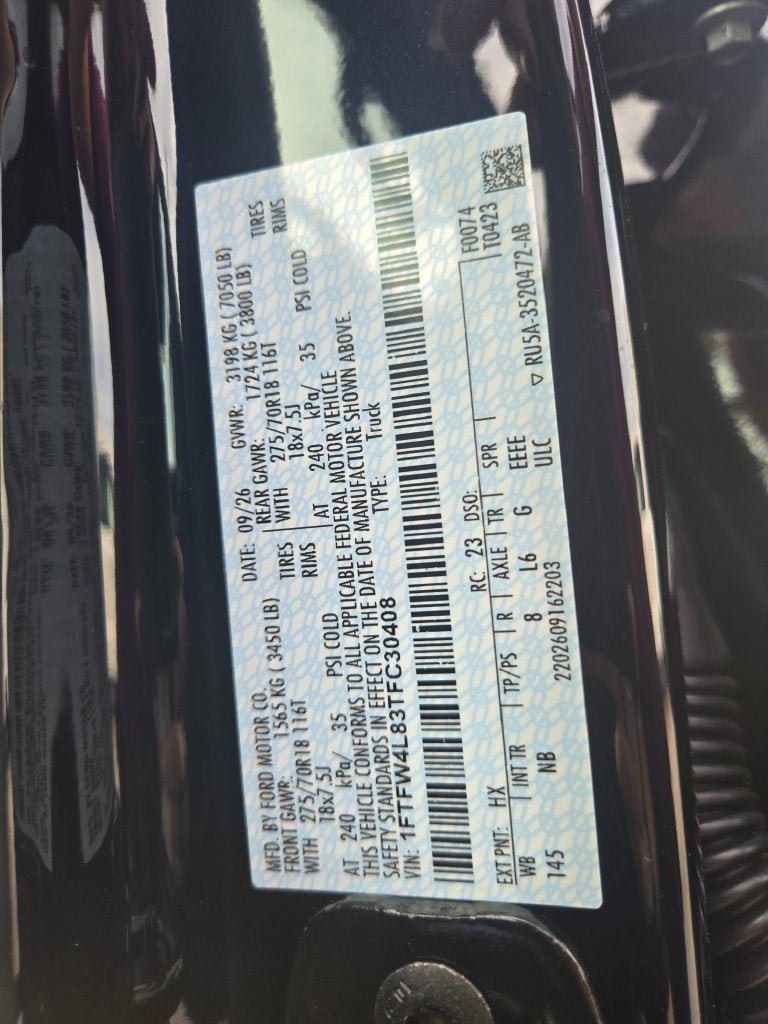 2026 Ford F-150 Tremor®