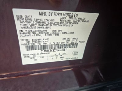 2018 Ford Flex SEL