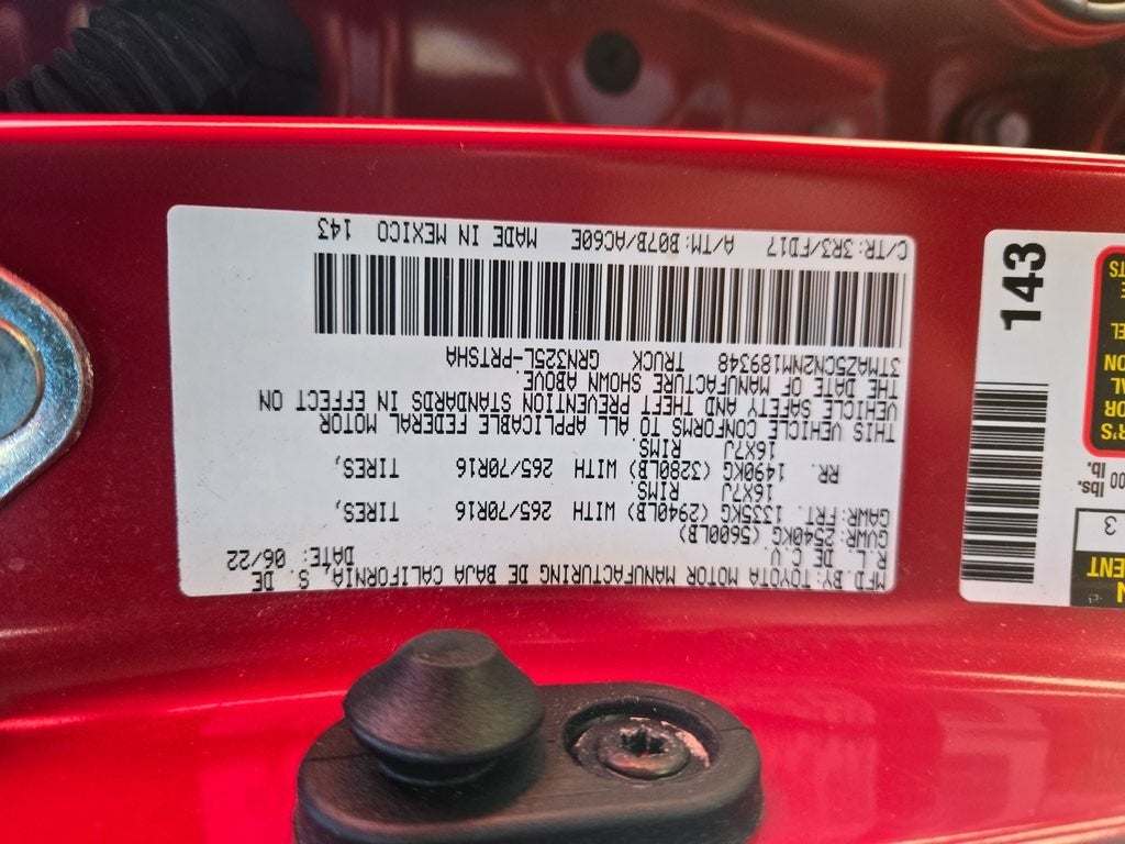 2022 Toyota Tacoma TRD Sport V6