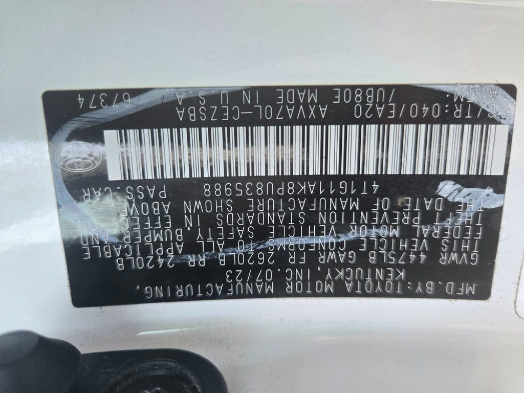 2023 Toyota Camry Base