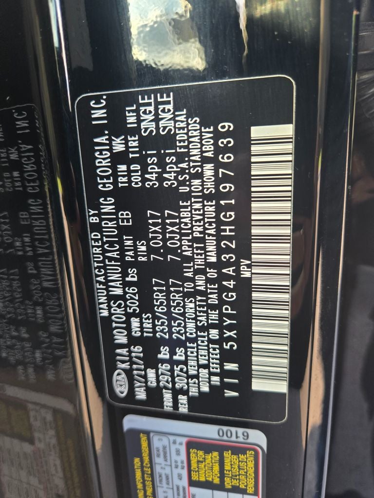 2017 Kia Sorento L